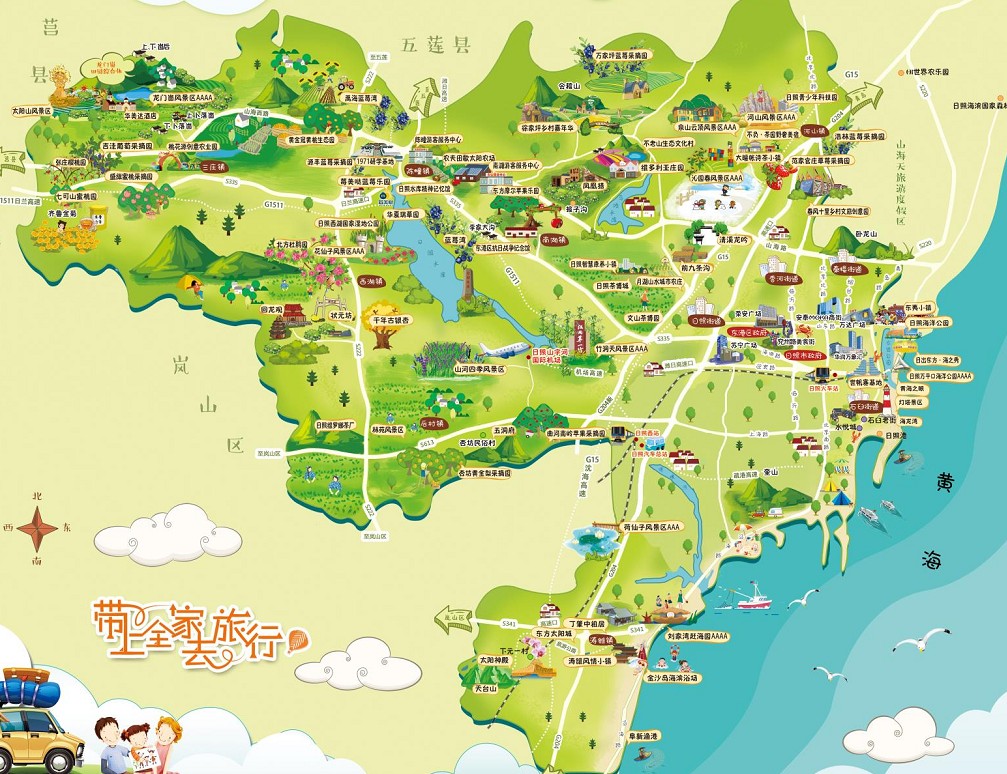 岷县景区使用手绘地图给景区能带来什么好处？